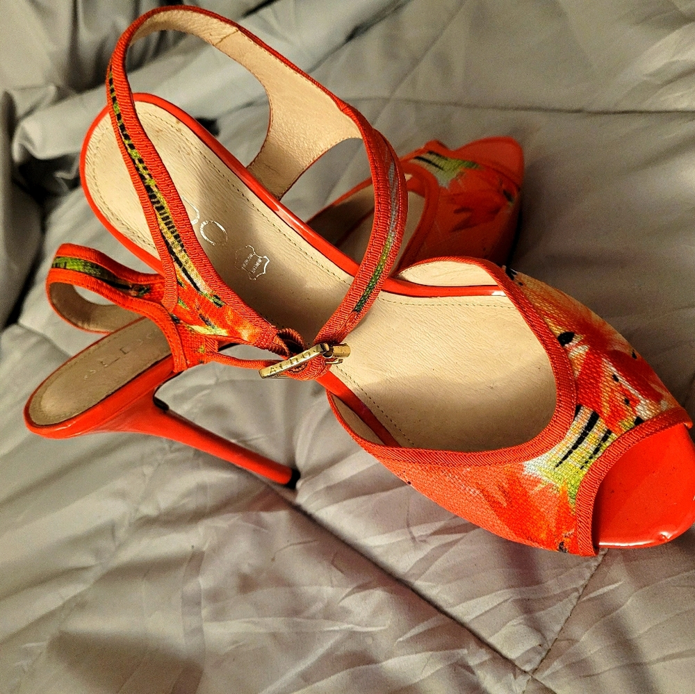 Pretty in pink stilettos